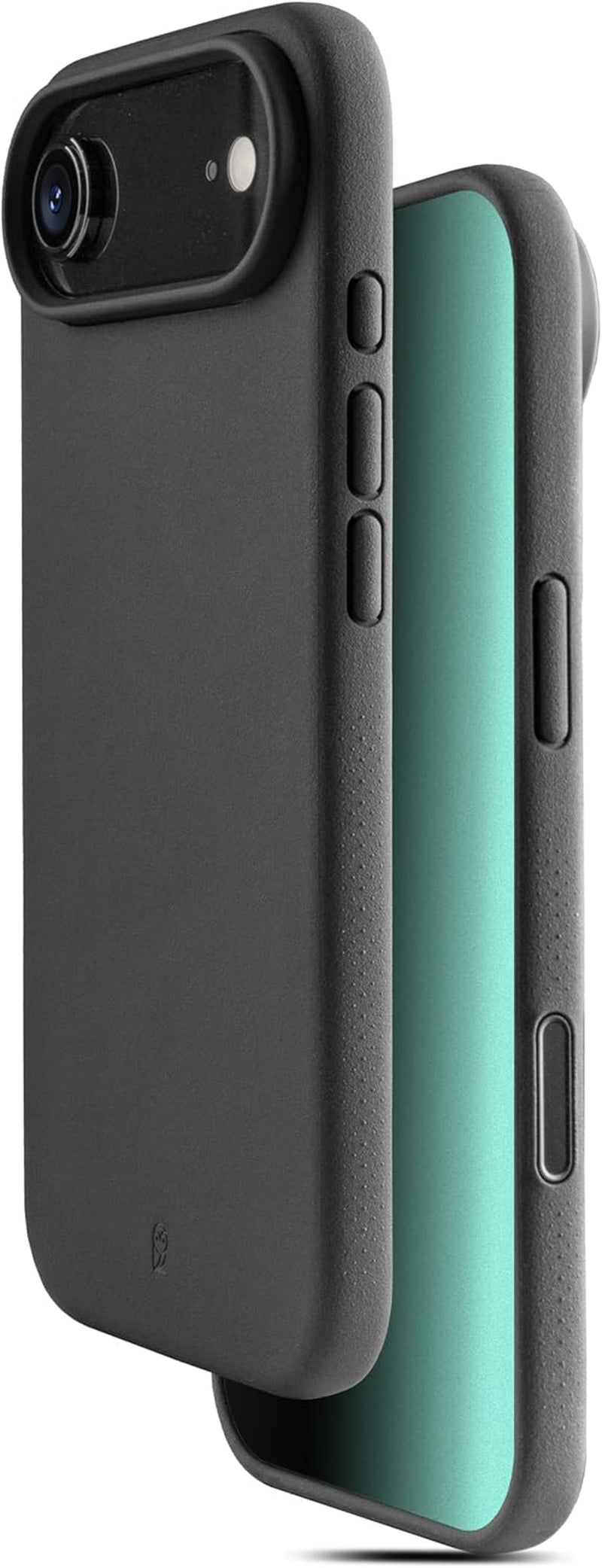 Tineeowl for Iphone 17 Pro Max Magnetic Case, Camera Control Button, Compatible with Magsafe, TPU, Minimalist, Slim/Thin, Grippy - Dune Series (Almost Black, Iphone 17 Pro Max)