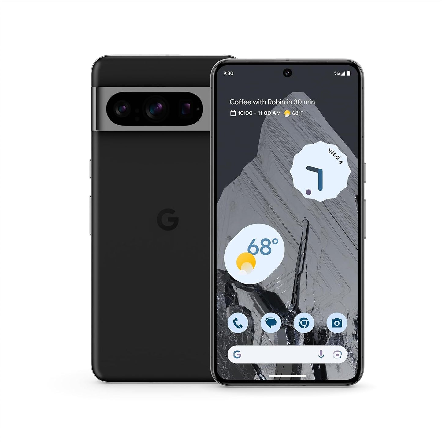 Google Pixel 8 Pro - Unlocked Android Smartphone with Telephoto Lens and Super Actua Display - 24-Hour Battery - Bay - 128 GB Google Obsidian Phone Only 512 Gb