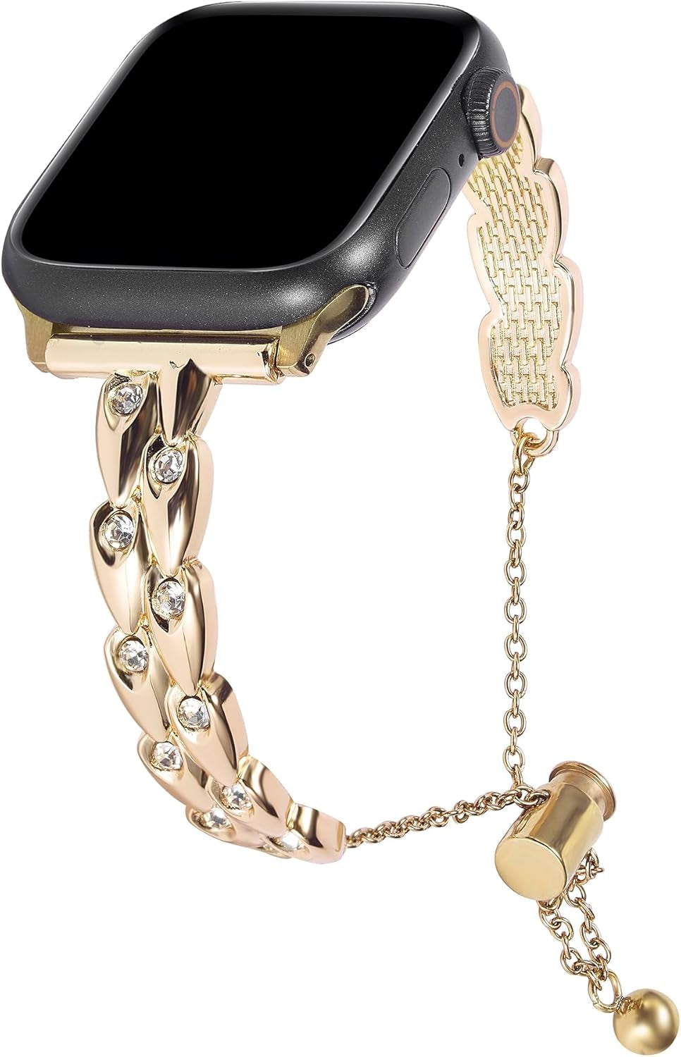 Bling Diamond Metal Bands Compatible with Apple Watch Band 38Mm 40Mm 41Mm 42Mm 44Mm 45Mm 49Mm, Women Jewelry Strap Dressy Peacock Bracelet for Iwatch Series 9 8 7 6 5 4 3 2 1 SE Ultra