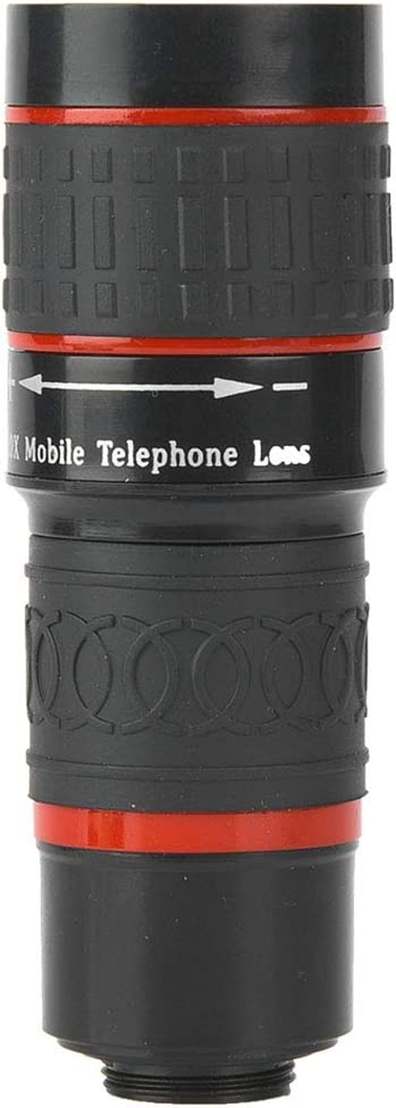 Phone Camera Lens Telephoto Lens 20X Long Focus Zoom Telephoto Lens with Clip for Smart Phone Tablet PC Black Fydun