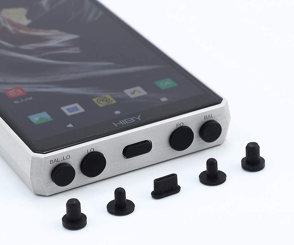 2Sets Dust Plug for Hiby R8 / R6 / R6 Pro/New Hiby R6 2020 / RS6 BestforYou