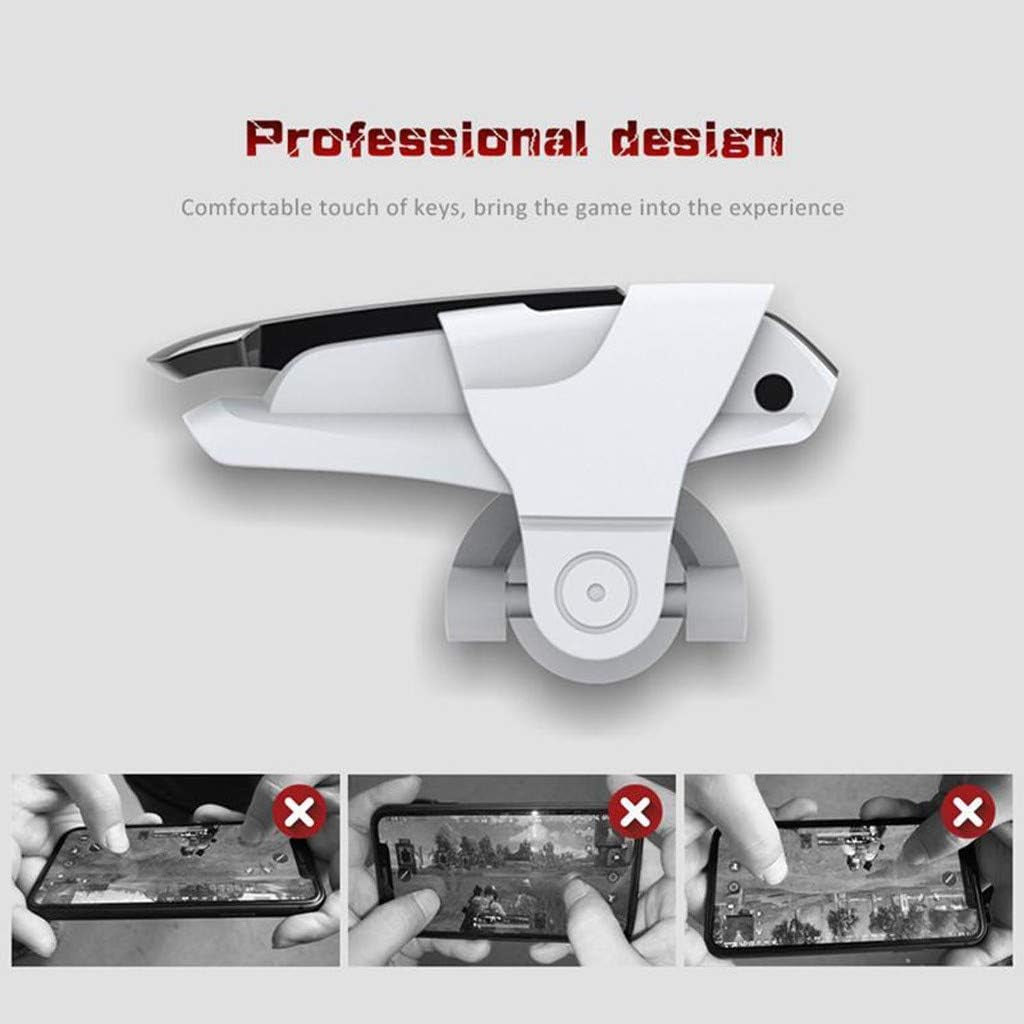 Gadgets Appliances Gaming Trigger PUBG Mobile Game Fire Button Aim Key Smart Phone Gaming Trigger L1 R1 Controller (Set of 1) GA