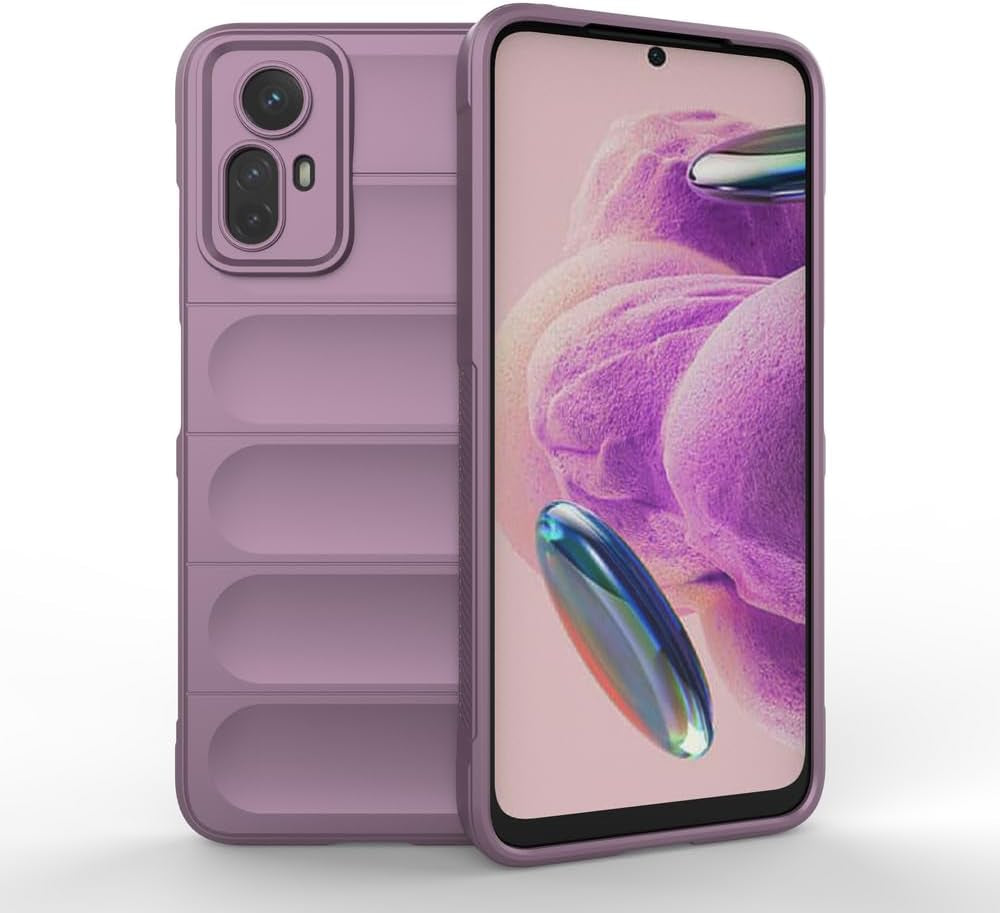 Elubugod Compatible with Xiaomi Redmi Note 12S 4G Case Cover,Tpu Mobile Phone Soft Compatible with Xiaomi Redmi Note 12S 4G 2303CRA44A Case Cover Black Elubugod Purple Compatible With Xiaomi Redmi Note 12S 4G