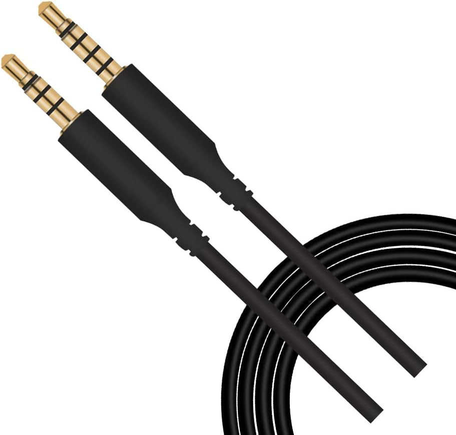 A40 Talkback Chat Inline Mute Cable Extension Cable Compatible with Astro A40 A10 Gaming Headsets Replacemnt Cord for Xbox One Play Station 4 PS4 Smartphone(6.5Ft) Aquelo 6.6ft