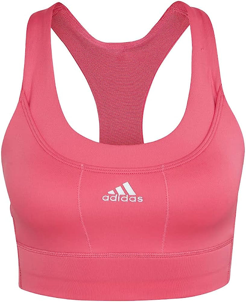 Adidas Women'S Running Medium Support Pocket Bra adidas Pulse Magenta (X-Small) DD