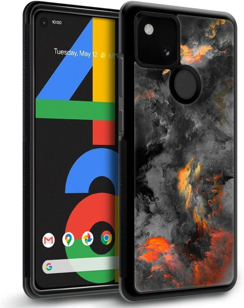 CARLOCA Case Compatible with Google Pixel 4A 5G Case,Gentleman Owl Case for Google Pixel 4A 5G Boys Men,Anti-Scratch Soft TPU Case for Google Pixel 4A 5G Case 6.2-Inch Gentleman Owl CARLOCA Grey Orange Cloud Google Pixel 4A 5G (6.2 In)