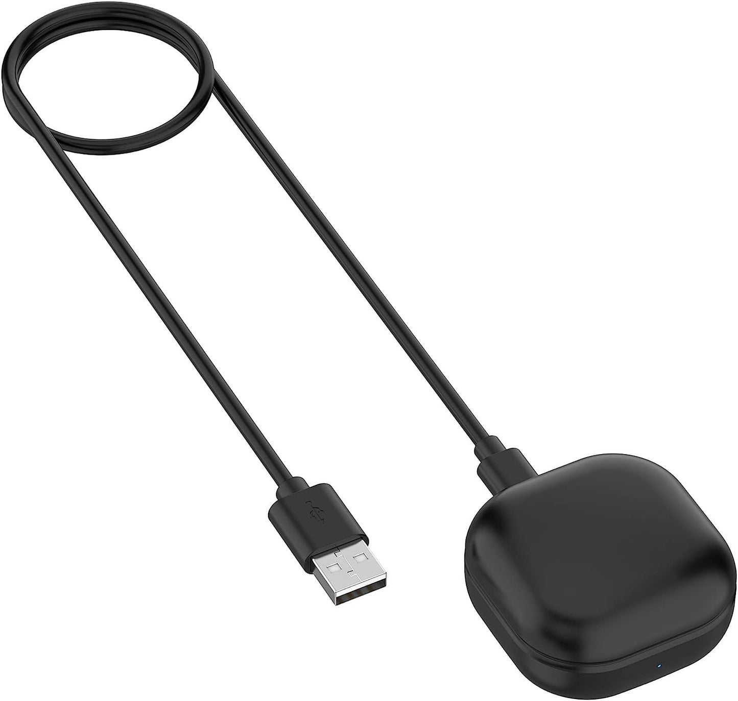 Wired Charging Case Compatible with Galaxy Buds Live, Replacement Charger Dock Cradle Station Case Cover with 3.3Ft USB-C Charging Cable Wirless Earbuds Accessories (Black) YK