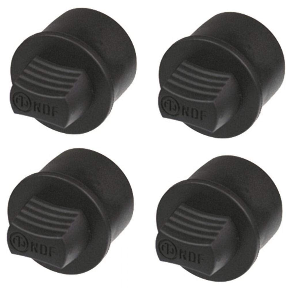 Neutrik NDF Dummy (Pack of 4) Plug for Use with XLR Chassis Socket (Dust Cover) Female XLR RECEPT NEUTRIK