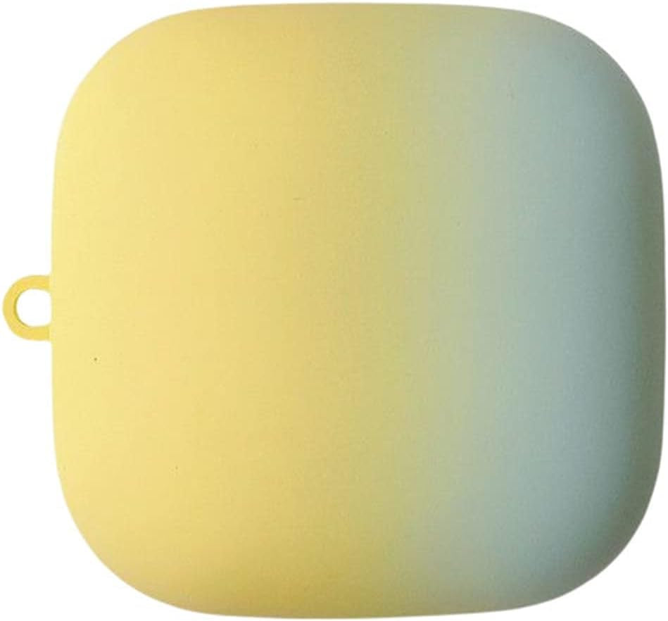 CASEVERSE for Powerbeats Pro Case, Hard PC Shell Gradient Cute Shockproof Protective Case for Powerbeats Pro with Keychain for Boys Girls Teens Kids CASEVERSE Yellow Green