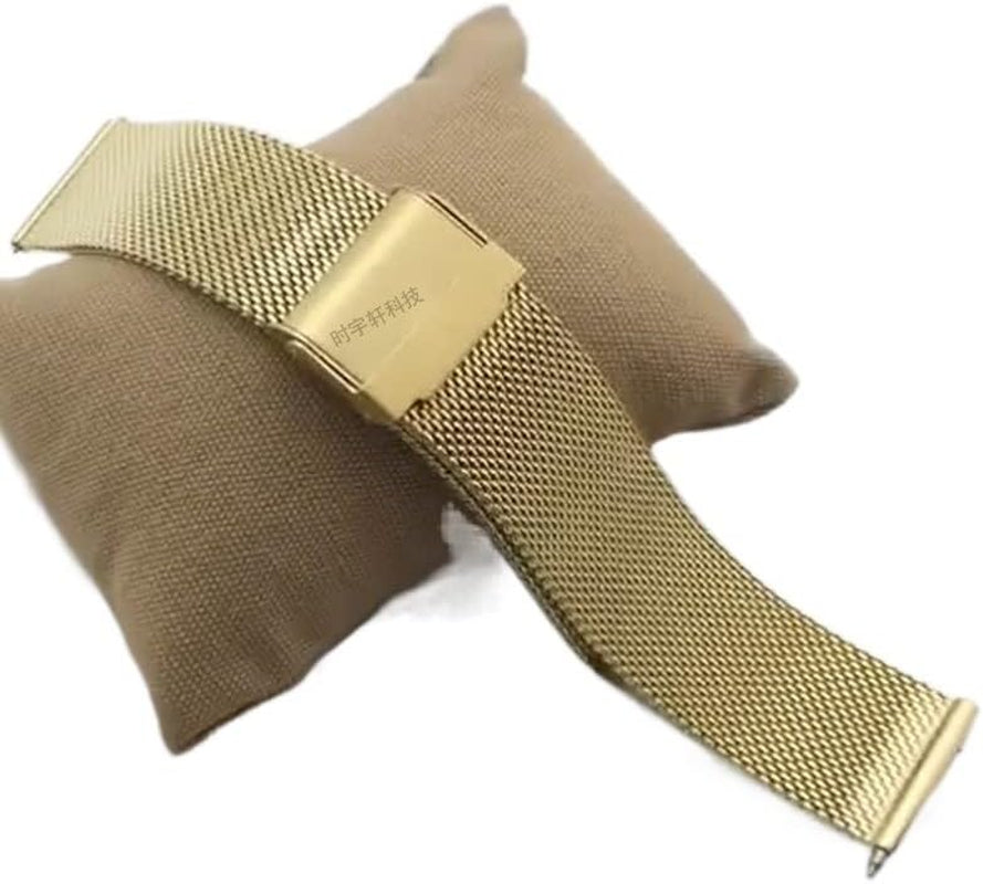 IRFKR Stainless Steel Metal Watchband for Garmin Venu Watch Wrist Band Strap for Garmin Vivoactive 3 Music IRFKR Gold For Venu