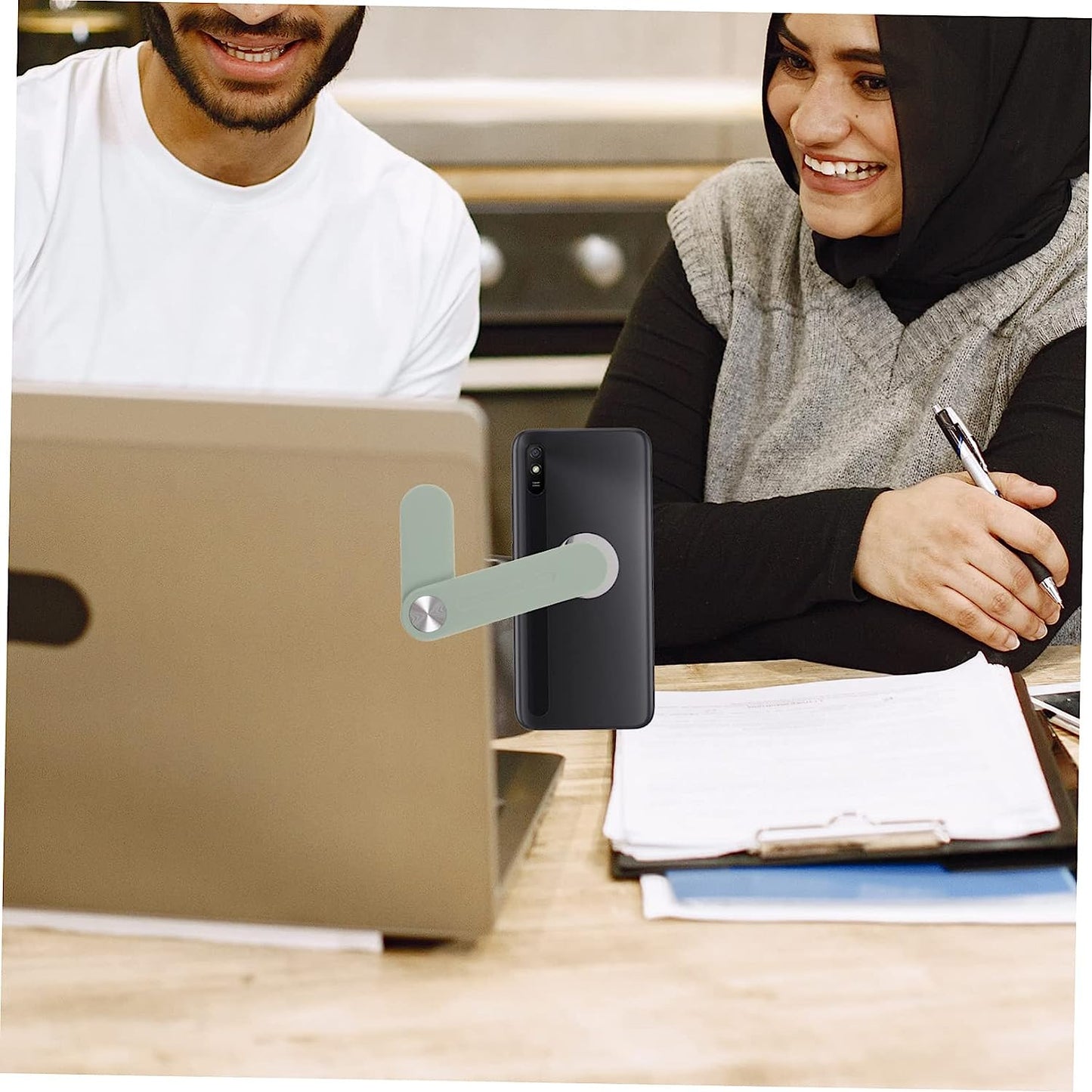 PLAFOPE Expand Mobile Phone Bracket Tablet Holder Monitor Stands Laptopstand Laptop Side Mount Phone Holder Laptop Mount Magnetic Laptop Phone Mount Laptop Stand Mount Small Stand Abs Desk PLAFOPE