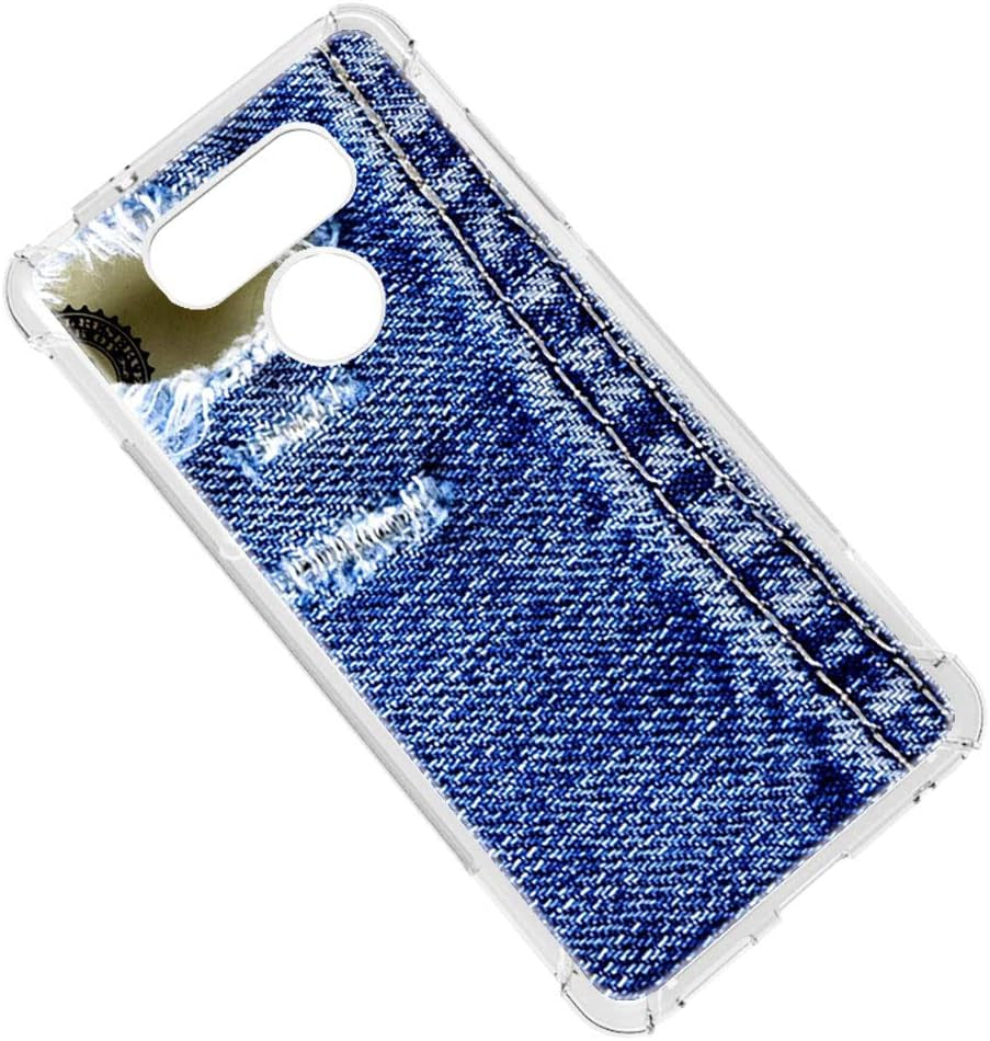 SHUMEI Phone Case for LG G6 with Screen Protector,Clear Soft TPU Bumper Protective Cover Creative Personality Design SHUMEI