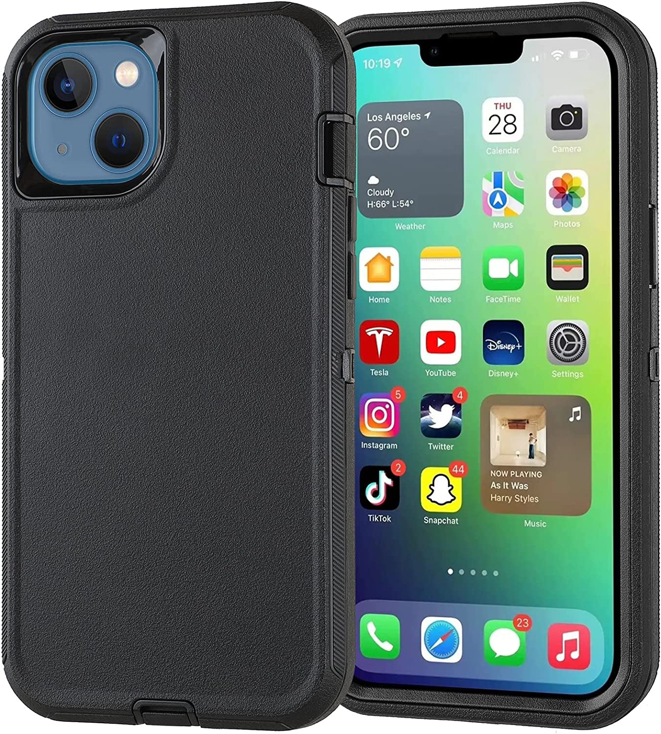 Compatible with Iphone 14 Pro Max Case Heavy Duty Protective Phone Case,Military Grade Full Body Protection Shockproof/Drop Proof Durable Phone Cover for Apple Iphone 14 Pro Max 6.7" droperprote Black iPhone 14 Plus