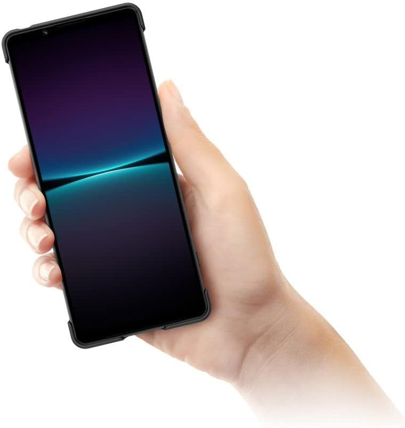 Sony Xperia 1 IV Official Case with Stand - Black, Wireless Charging Compatible Sony