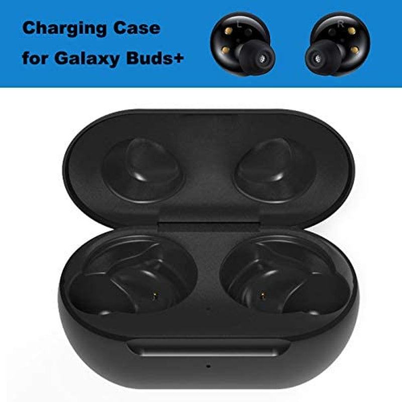 Charging Case Usb-C, Compatible with Samsung Galaxy Buds Plus, Replacement Charger Dock Cradle Case Cover for Samsung Galaxy Buds/Bdus+ plus (Black) YK