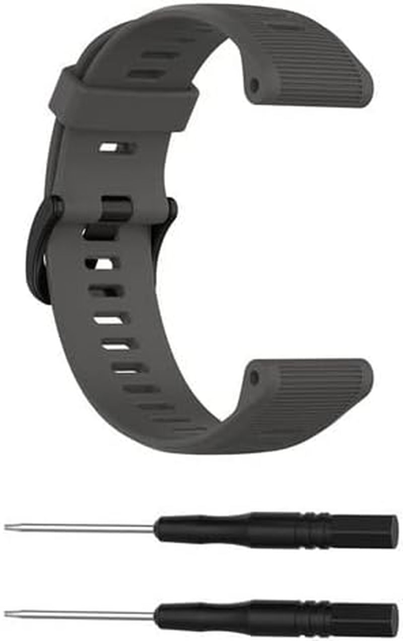 HEPUP Smart Watch Band for Garmin Forerunner 935 945 Strap 22MM Soft Silicone Bracelet for Garmin Fenix5 5Plus Fenix6 6Pro Wristband HEPUP Grey Forerunner 945