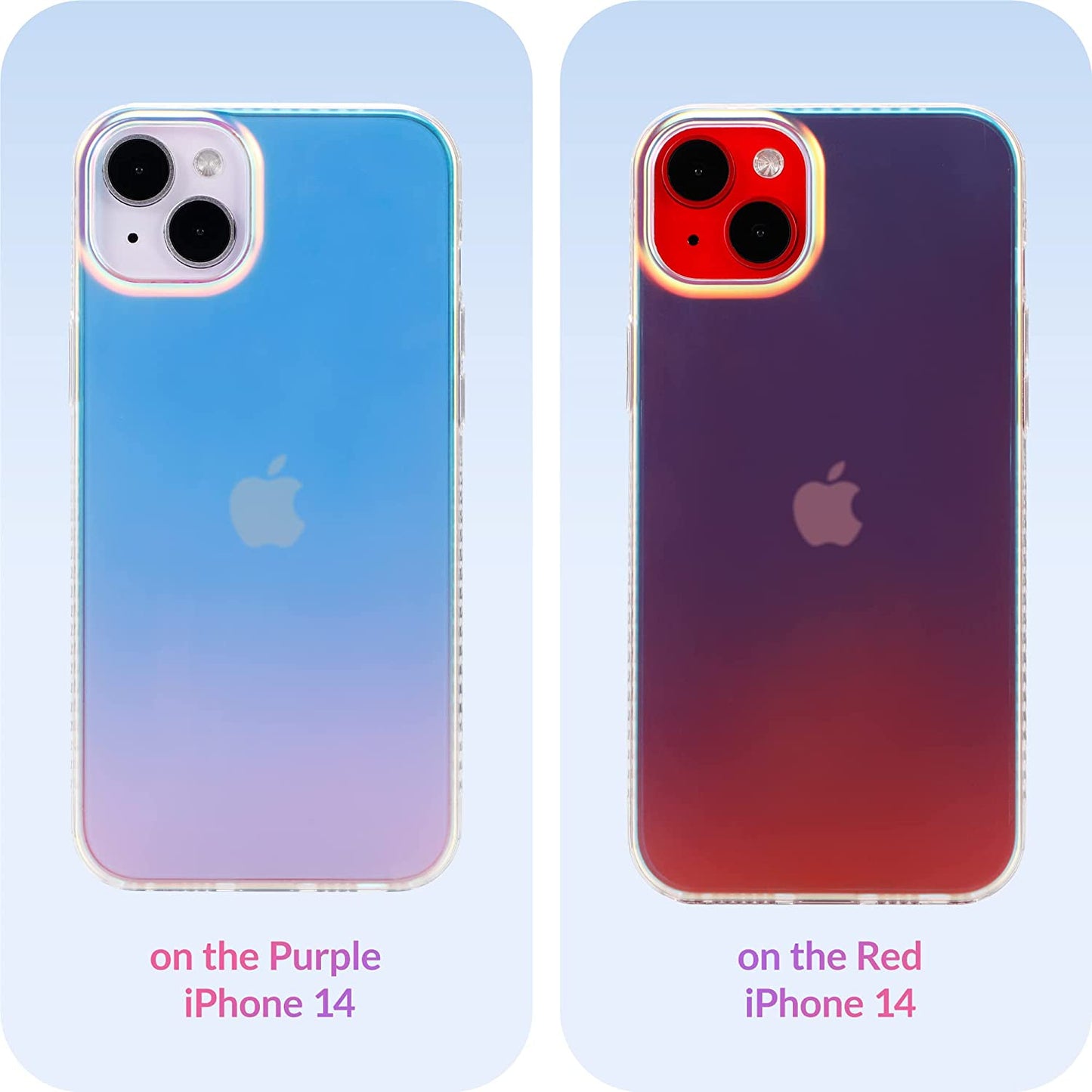 LONLI - (For Iphone 14 - Fluorescent Iridescent Translucent Matte Case - Just in Case Series LONLI CO., LIMITED