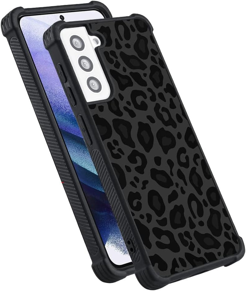 KANGHAR Case Compatible with Galaxy Note 20 Ultra,Black Leopard Design,Tire Texture Non-Slip +Shockproof Rugged TPU Protective Case for Samsung Galaxy Note 20 Ultra-Leopard Pattern KANGHAR Leopard-Samsung Galaxy S21