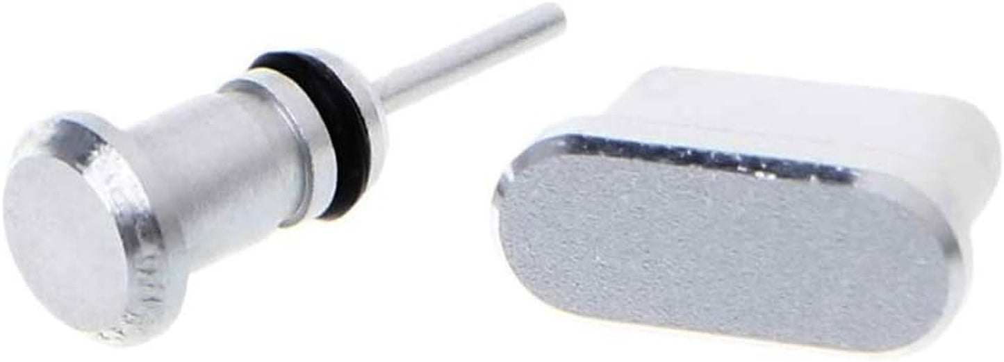 4 Pack Anti-Dust Plug Set Compatible with Type C Charging Port and Earphone Jack, anti Dust Pluggy Caps for USB C Devices as Samsung Galaxy Note 8 plus 9 S9 S9+ S10 S10+ HTC 10 U11 U11+ Oneplus 5 5T ACKLLR