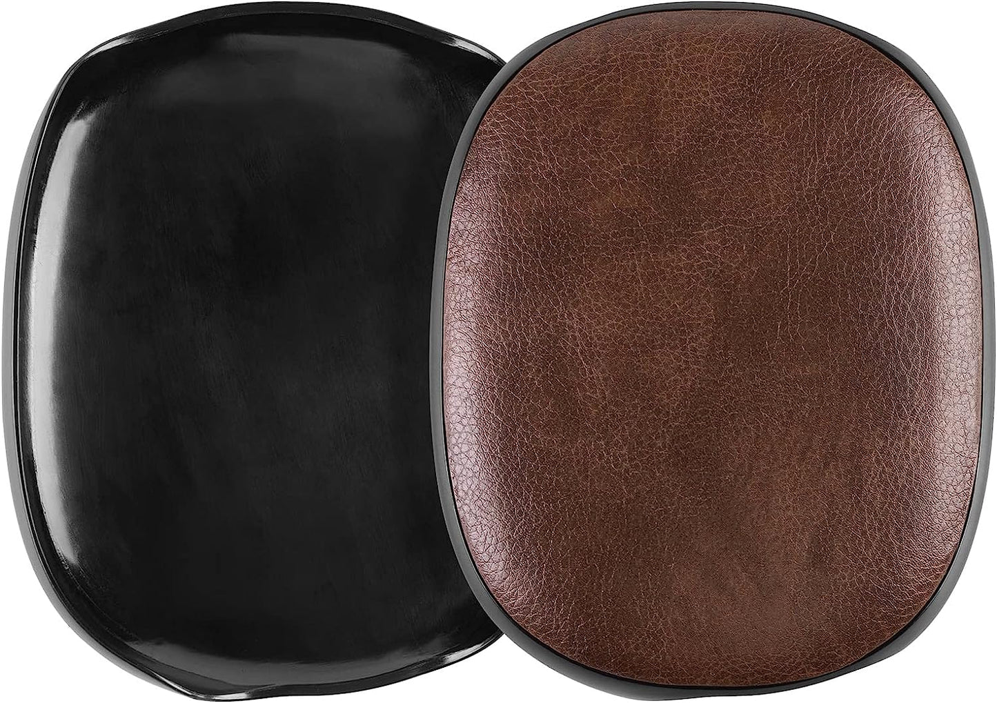 Kwmobile Covers Compatible with Apple Airpods Max (Set of 2) - Tpu/Faux Leather Ear Cups Cover - Brown KW-Commerce