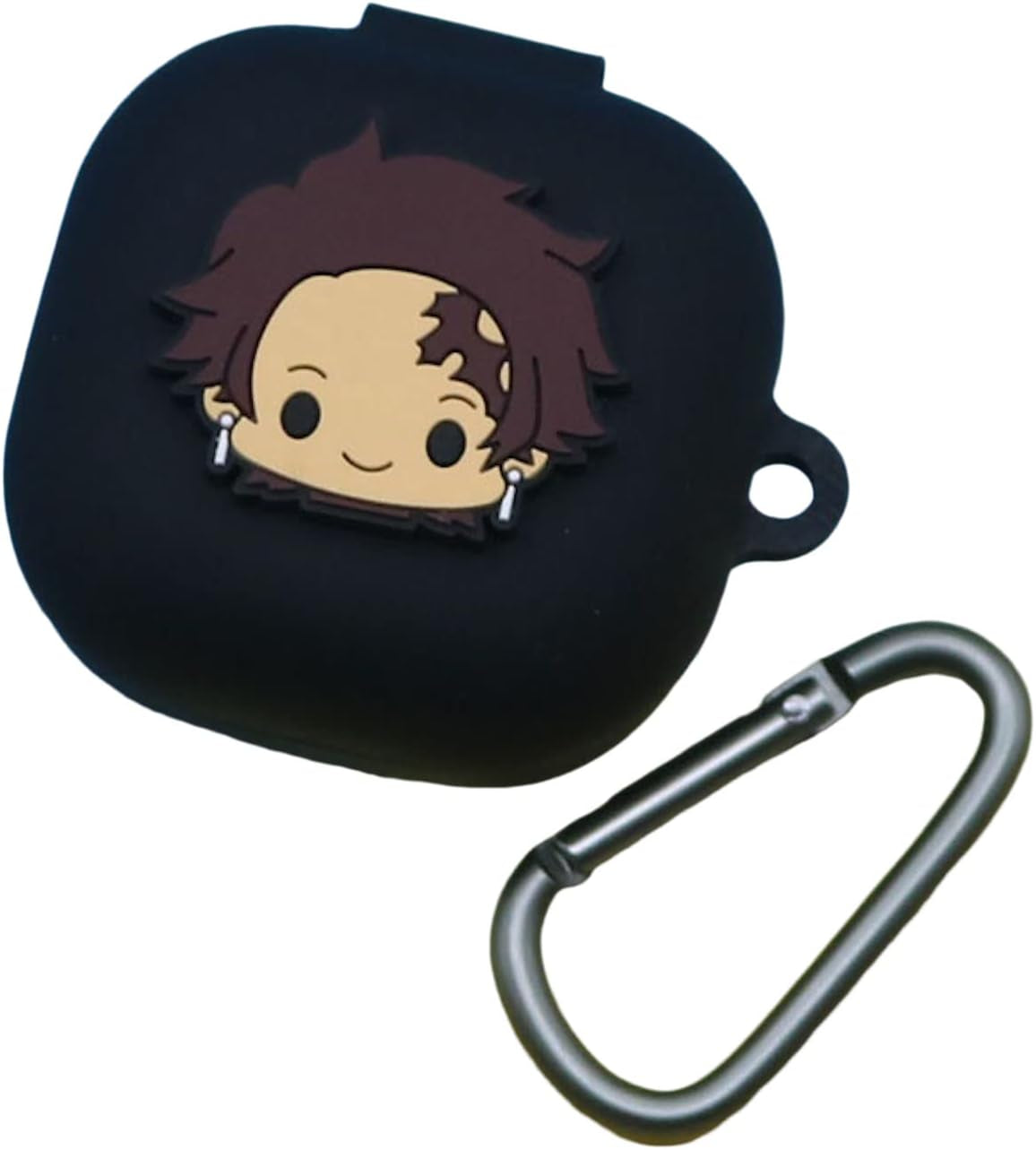 Anime Silicone Earbuds Case Cartoon Headphones Cover Fit Designed for Galaxy Buds2 Pro (2022) /Buds 2 (2021) /Samsung Galaxy Buds Live (2020) /Buds Pro (2021) (Blue) SKPY Black