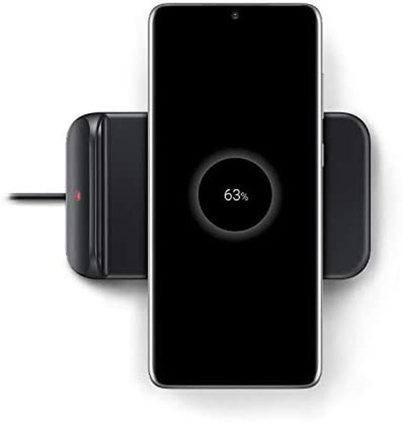 SAMSUNG Electronics Wireless Charger Trio, Qi Compatible - Charge up to 3 Devices at Once - for Galaxy Phones, Buds, Watches, and Apple Iphone Devices, Black (US Version) Samsung