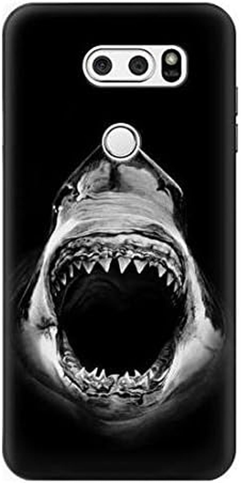 R3100 Great White Shark Case Cover for LG V30, LG V30 Plus, LG V30S Thinq, LG V35, LG V35 Thinq jjphonecase