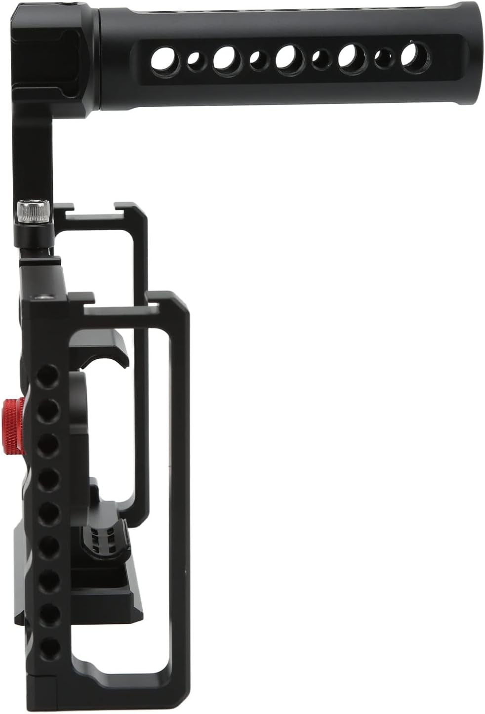 Jopwkuin Cell Phone Gimbal-Gimbal Stabilizer for Smartphone with Grip Aluminium Alloy Phone Gimbal Stabilizer for 5.5‑8Cm/2.2‑3.1In Wide Phone Live Video Jopwkuin