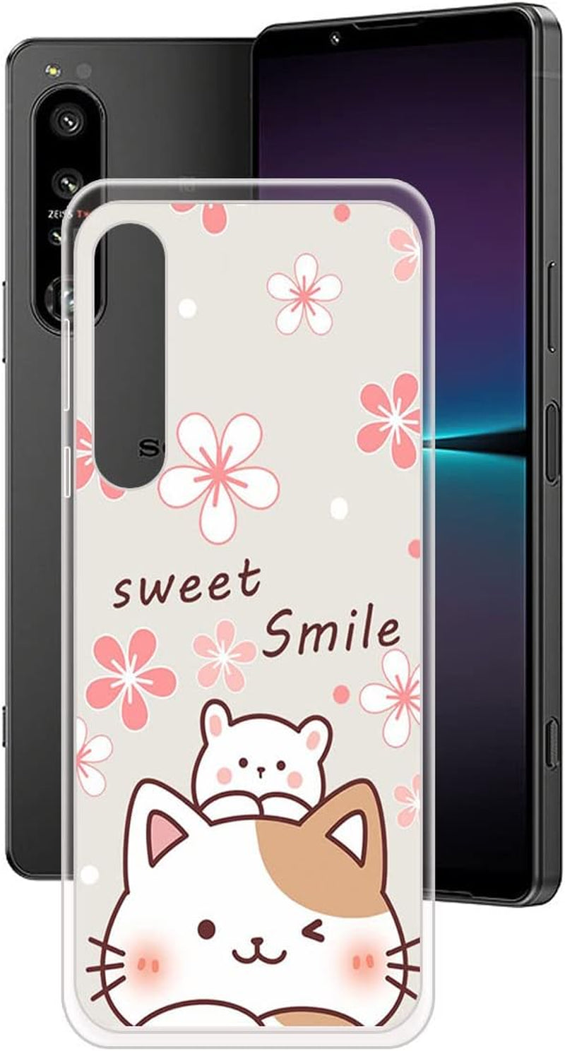 LCEHTOGYE Case for Sony Xperia 10 V, Slim Shock-Absorption Anti-Scratch Black Soft TPU Bumper Protective Phone Case Cover for Sony Xperia 10 V (6,1") - KE101 LCEHTOGYE Ke72