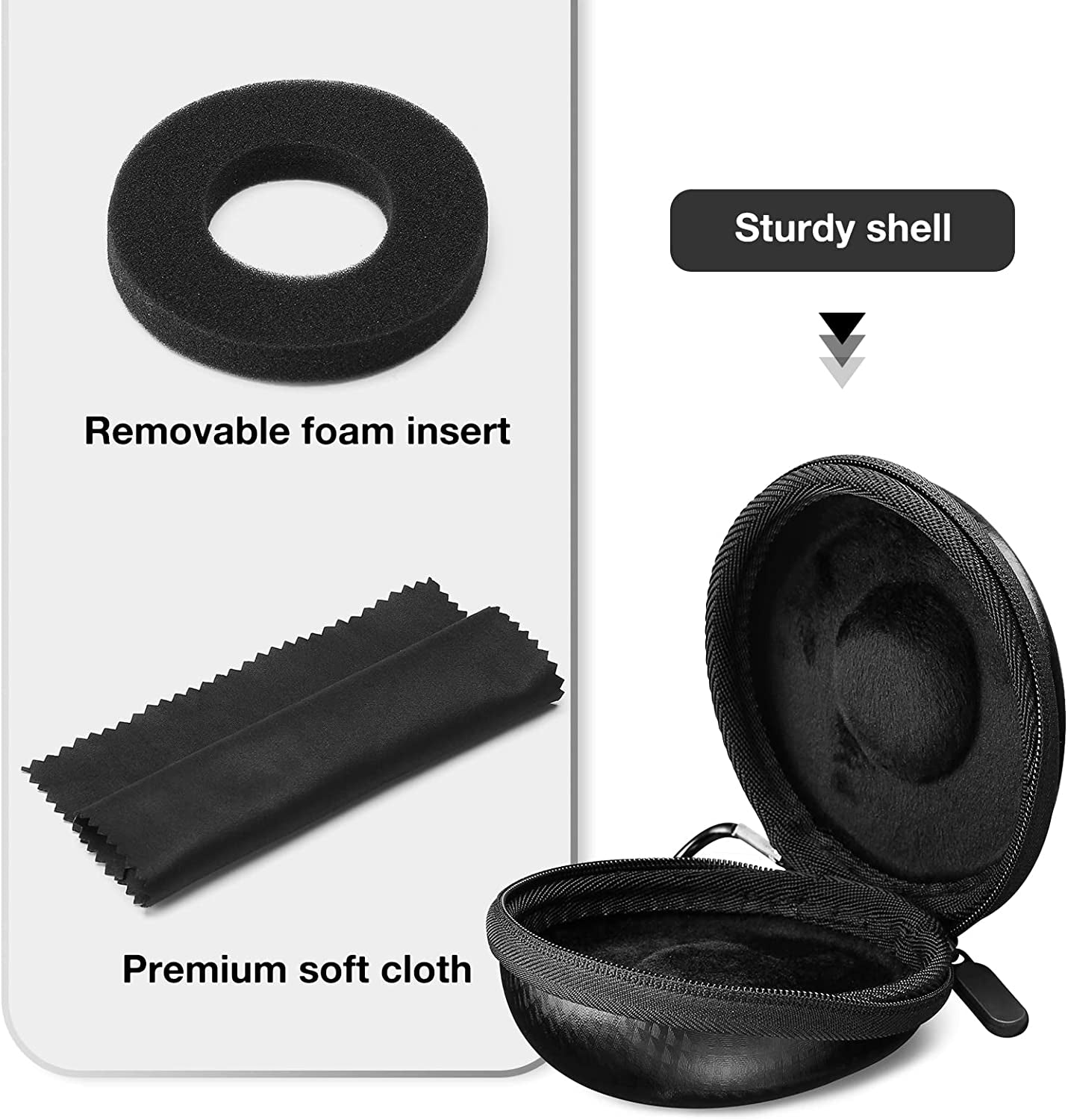 Procase Hard Case for Airpods Max Bundle with Travel Watch Case ProCase