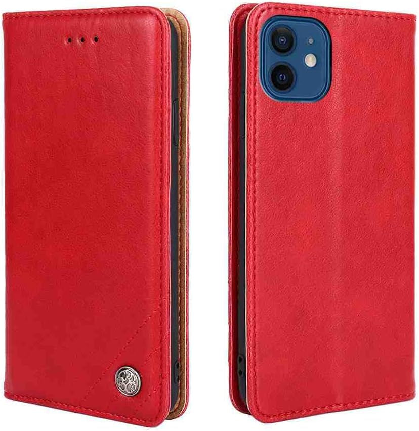 Cyr-Guard Phone Cover Wallet Folio Case for LG G6, Premium PU Leather Slim Fit Cover for LG G6, Anti-Dirt, Black Cyr-Guard Red Lg Ms210