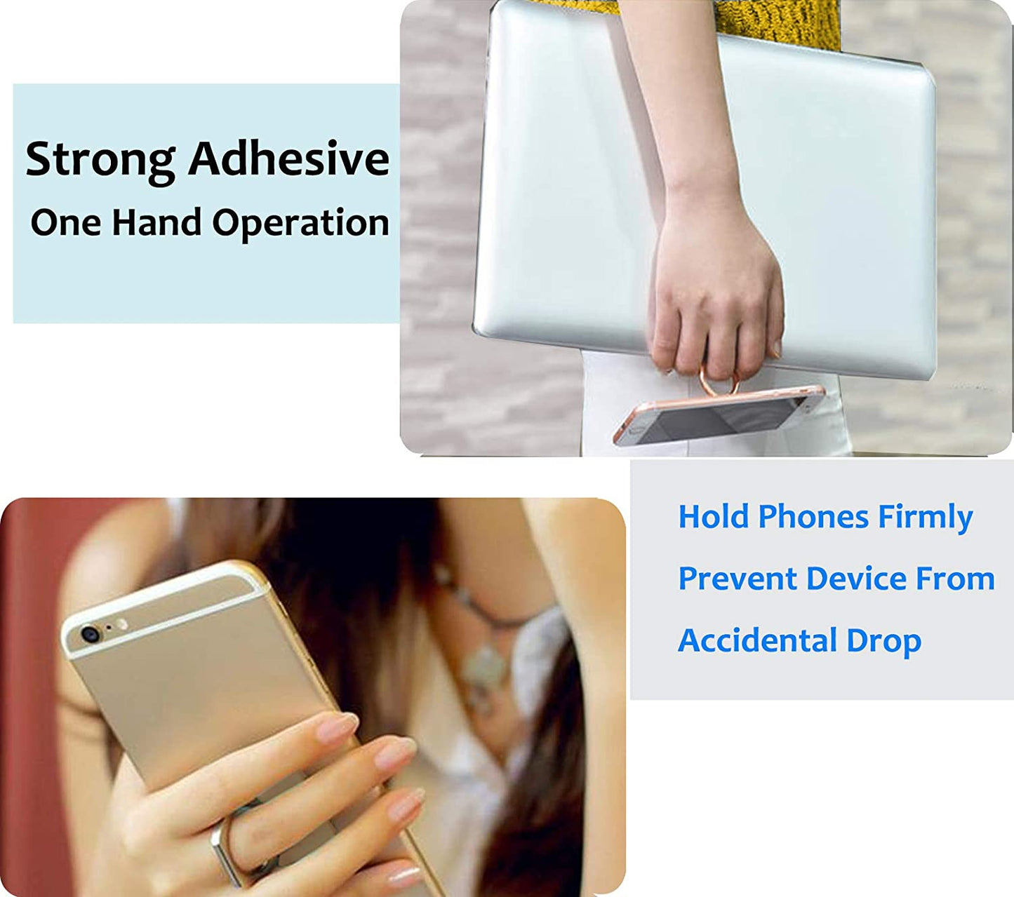 Transparent Cat Cell Phone Ring Holder Kickstand,360 Rotation Clear Cat Cell Phone Finger Ring Grip Stand for Phones,Pad lenoup