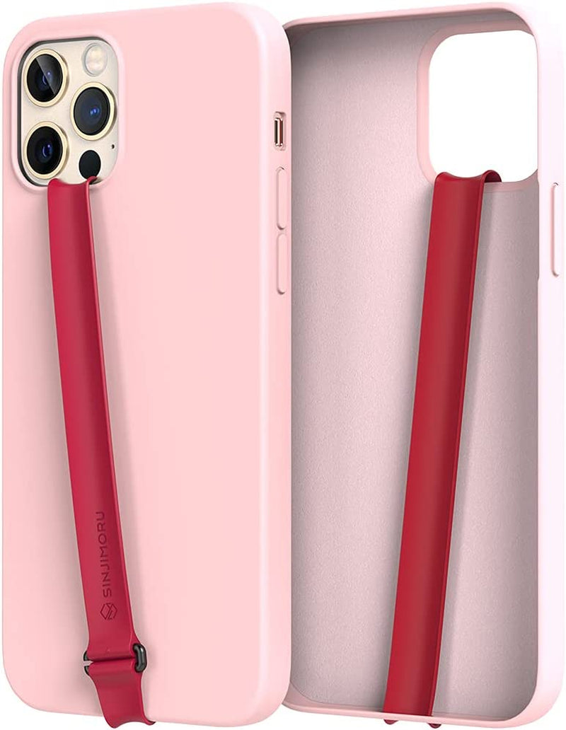 C-Shaped Clip Finger Phone Grip, Sinjimoru Silicone Cell Phone Strap for Phone Case with Clip as Phone Loop Holder for Iphone Case & Samsung Phone. Sinji Loop Clip Black 210 Sinjimoru Co.Ltd One Color - Wine Red 210