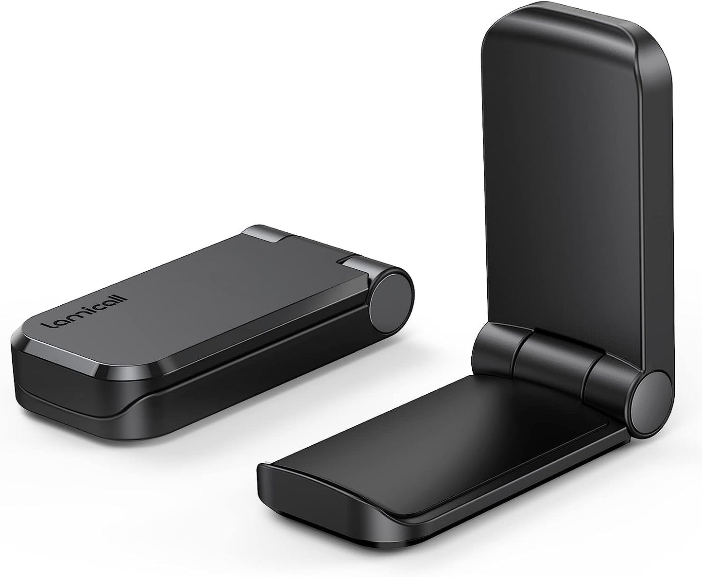 Lamicall Headphone Stand, Sticky Headset Hanger - Adhesive Headphone Holder Hook Mount, Headset Stand Holder Clip under Desk, Earphone Clamp for Airpods Max, Hyperx, Sennheiser, Black Lamicall Black-2Pack