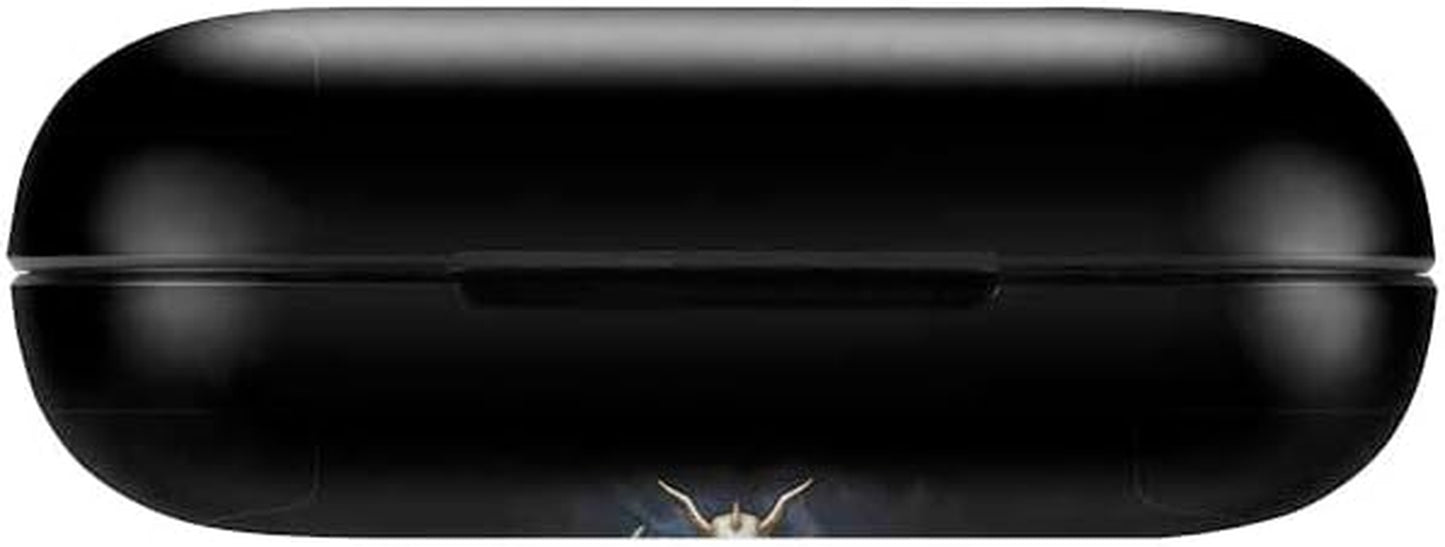 Skinit Decal Skin Compatible with Echo Buds - Officially Licensed Sarah Richter Gothic Dragon & Skull Cross by Sarah Richter Design Skinit