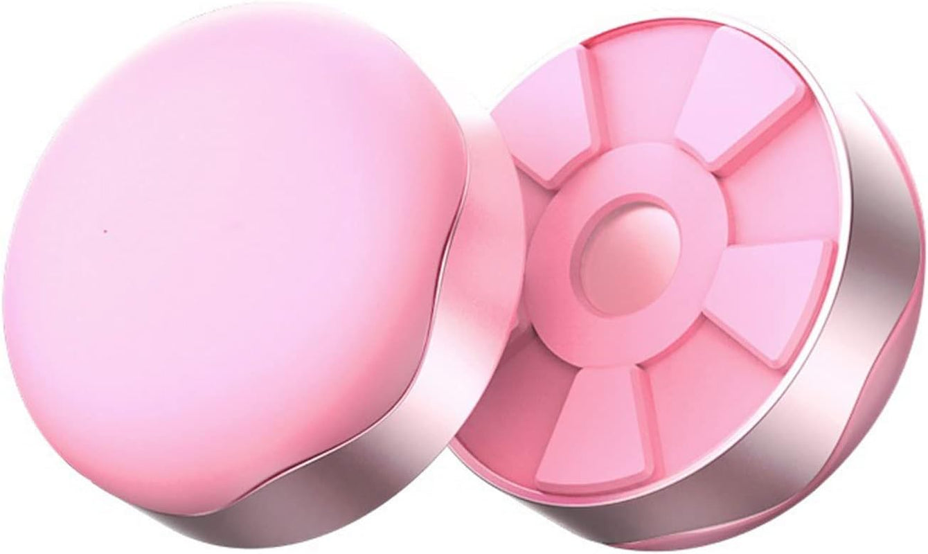 Amayyabjbzj Laptop Stand Laptop Stand Magnetic Portable Cooling Pad for Laptop Cool Ball Heat Dissipation Skidproof Pad Cooler Stand (Color : Black) AMAYYAbjbzj Pink