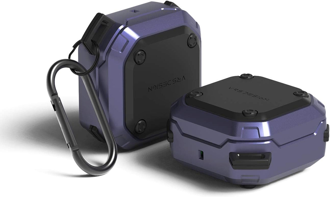 VRS Design Acitve Buds Case for Galaxy Buds2 Pro (2022), Galaxy Buds 2 Case (2021), Galaxy Buds Pro Case (2021), Galaxy Buds Live Case (2020) Mystic Bronze VRS Design Purple