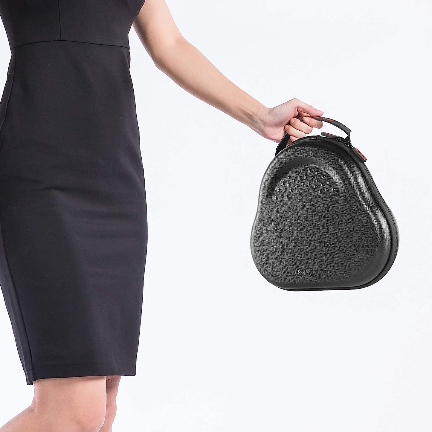 Smatree Hard Carrying Case Compatible with Airpod Max Headphones, Replacement Protective Travel Bag with Cable Storage (Black) Smatree