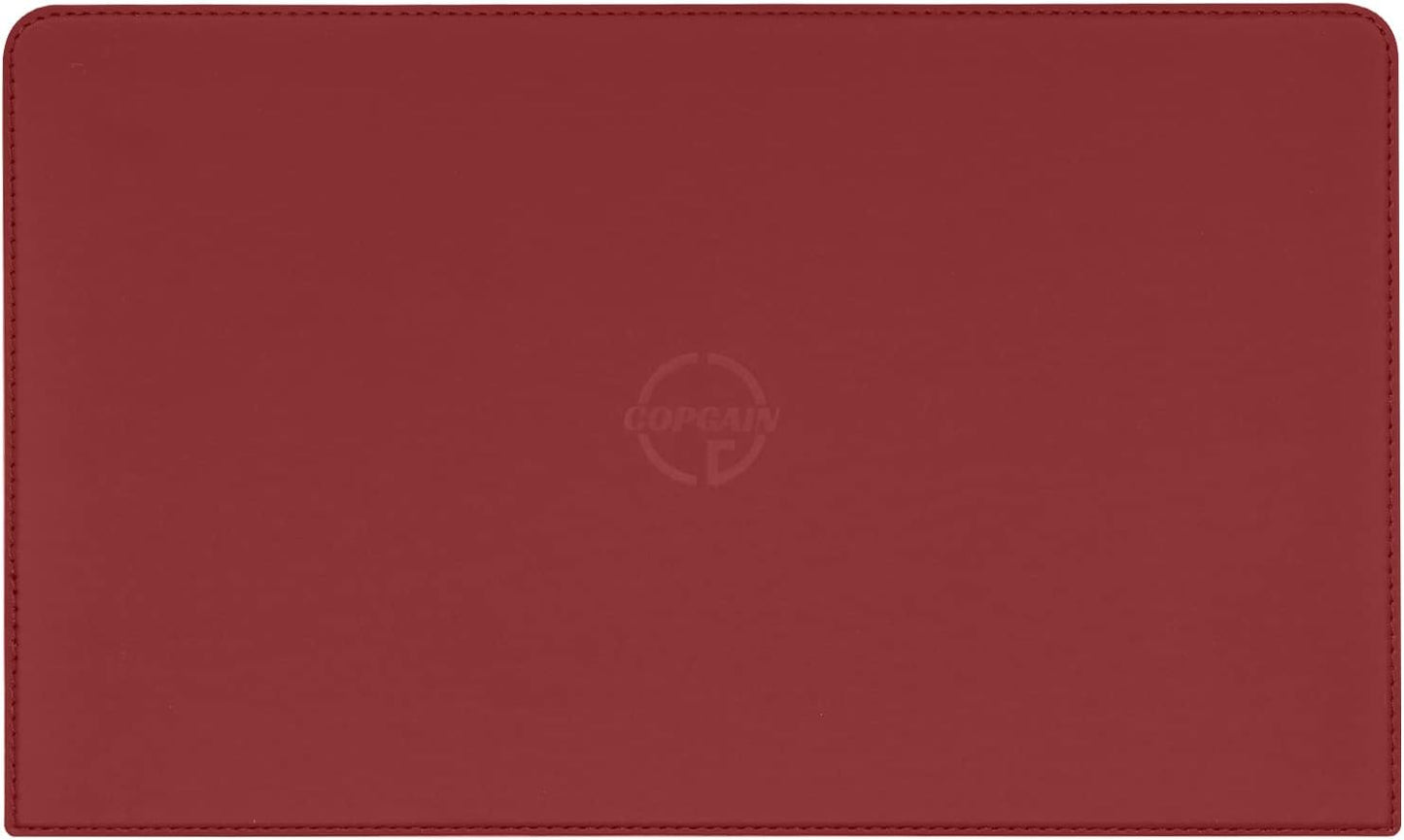 Alecewey Portable Monitor Screen Protector Magnetic PVC Mouse Pad for P1M13.3 Laptop Extender-Black Alecewey DarkRed(Smooth)