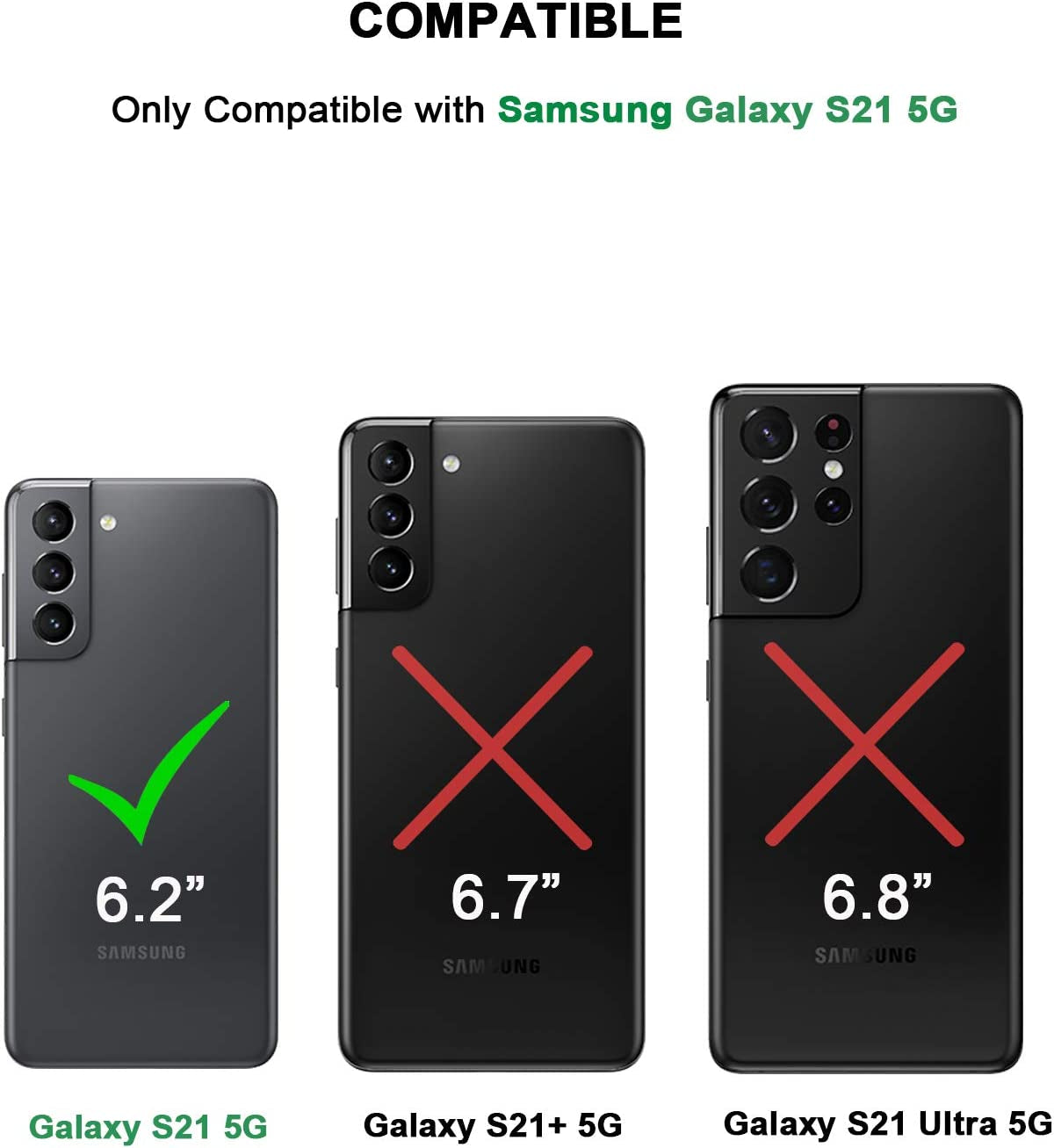 TENDLIN Compatible with Samsung Galaxy S21 Case Wood Grain with Carbon Fiber Texture Design Leather Hybrid Case Black TENDLIN