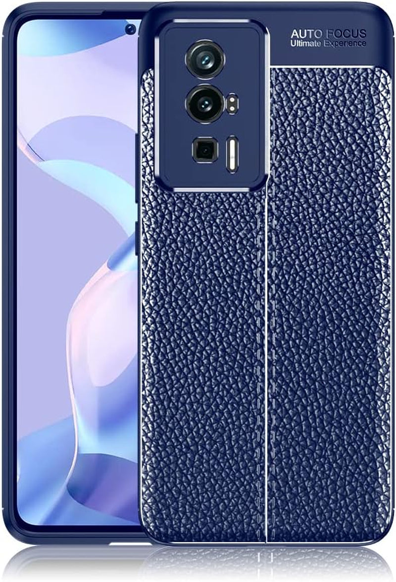 YBROY Case for Xiaomi Poco F5 Pro 5G, Shockproof Thin Silicone Case, TPU Flexible Rubber, Anti-Scratch, Case Cover for Xiaomi Poco F5 Pro 5G.(Black) YBROY Blue Xiaomi Poco F5 Pro 5G