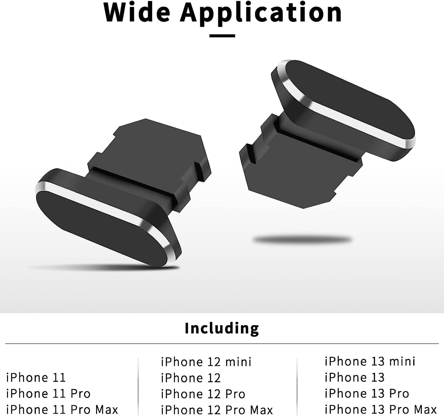 FYY anti Dust Plug Kit Compatible for Iphone 13/13Pro/13 Pro Max/12 Mini/12/12 Pro/12 Pro Max/Iphone 11/11 Pro/11Promax,Dust Plug with Holder&Cleaning Brush for Phone Port,Phone Speaker,Phone Receiver GUANGZHOU WENYI COMMUNICATION EQIPMENT CO.,LTD