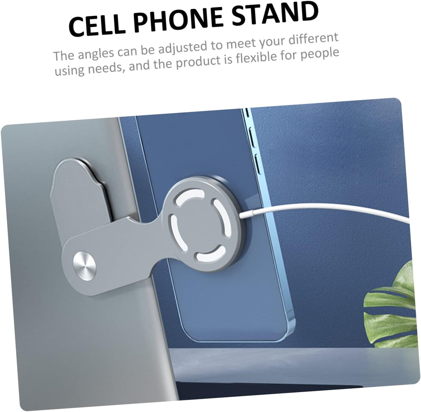 UKCOCO 2Pcs Mobile Phone Holder Tablet Magnetic Mount PC Laptop Folding Bracket Cell Phone Holder Swivel Laptop Stand Laptop Cell Phone Cradle Phone Rack Cell Phone Stands Phone Supply UKCOCO