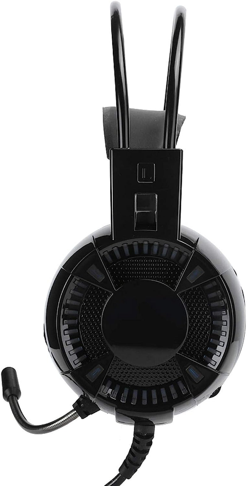 Pelnotac USB Gaming Headset,Gaming Headset, 7.1 Surround Built‑In Sound Card Noise‑Cancelling Microphone RGB Lights,For Smartphone Computer Pelnotac