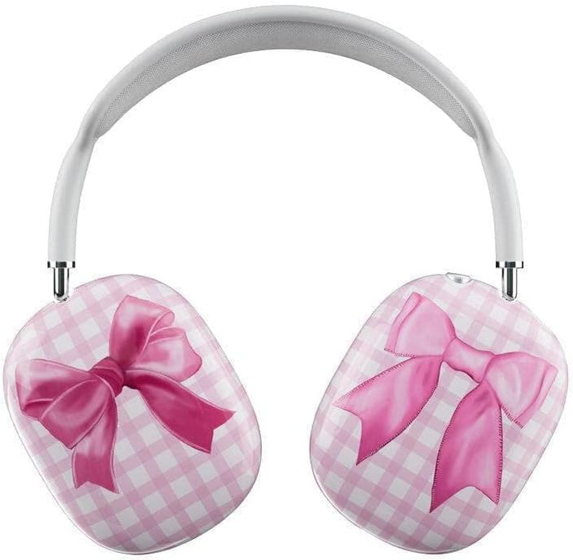 Wildflower Limited Edition Airpods Max Case Full Protective Cover, Pink Posie Rosie Wildflower Bow Beau