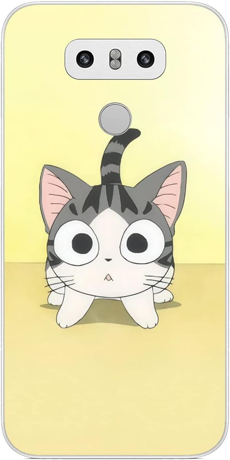 Compatible with LG G6 | LG G6+ | LG G6 plus Case Cute Cartoon Dinosaur 554 Kids Girls Women Man Soft Flexible TPU Silicone Phone Case Clear PTGVCTA Cute Cartoon Cat 915