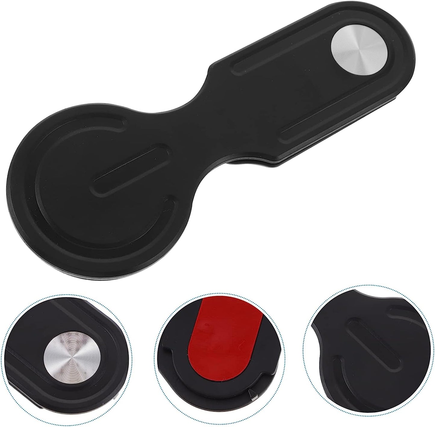 VILLFUL Mobile Phone Expansion Bracket Laptop Phone Mount Phone Holder Monitor Stands Mobile Laptop Stand Laptop Magnetic Phone Holder Laptop Phone Holder Magnetic Laptop Arm for Phone Abs VILLFUL