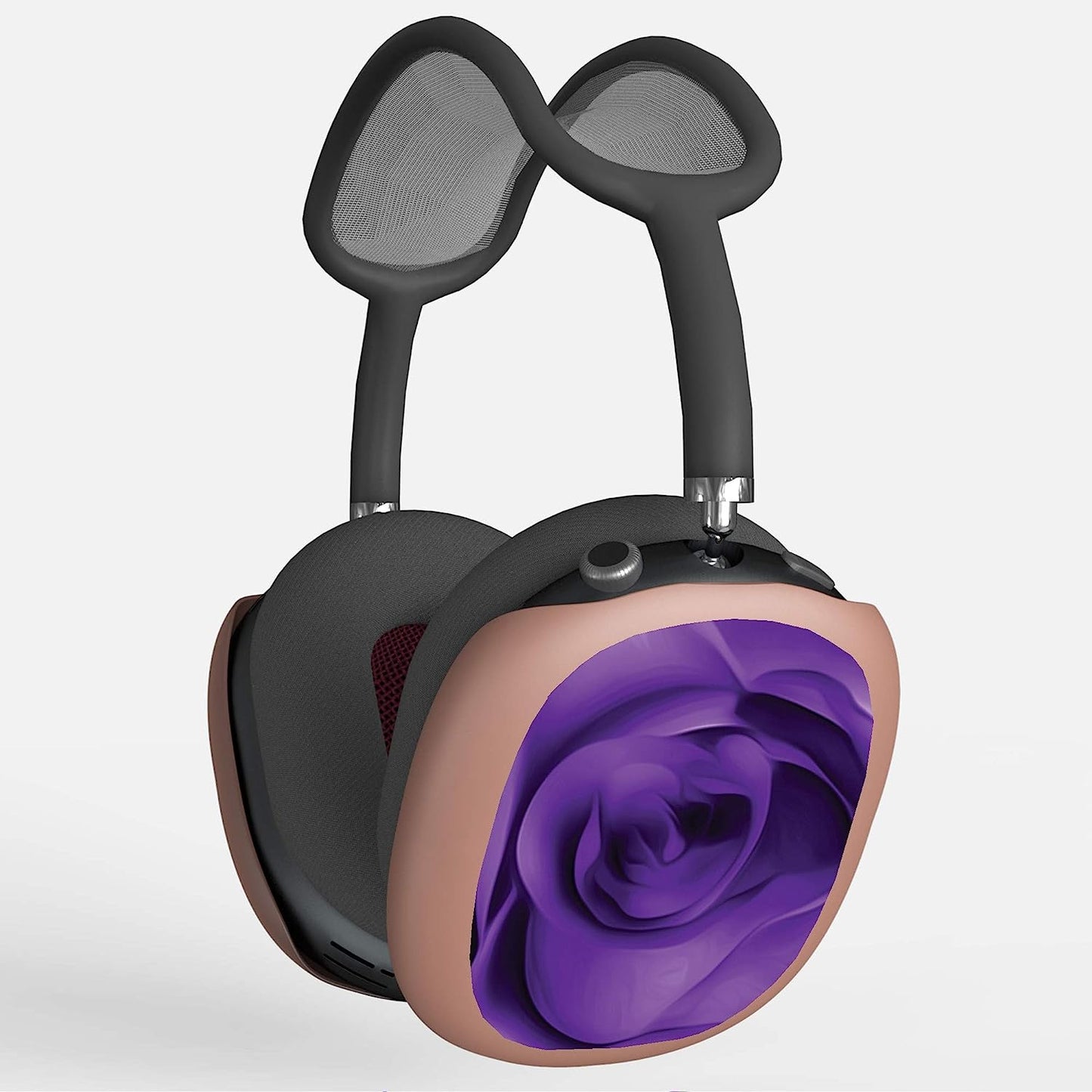 Pimpcase Compatible with Airpods Max Case Cover Headphone Flamingo PimpCase Purple Rose
