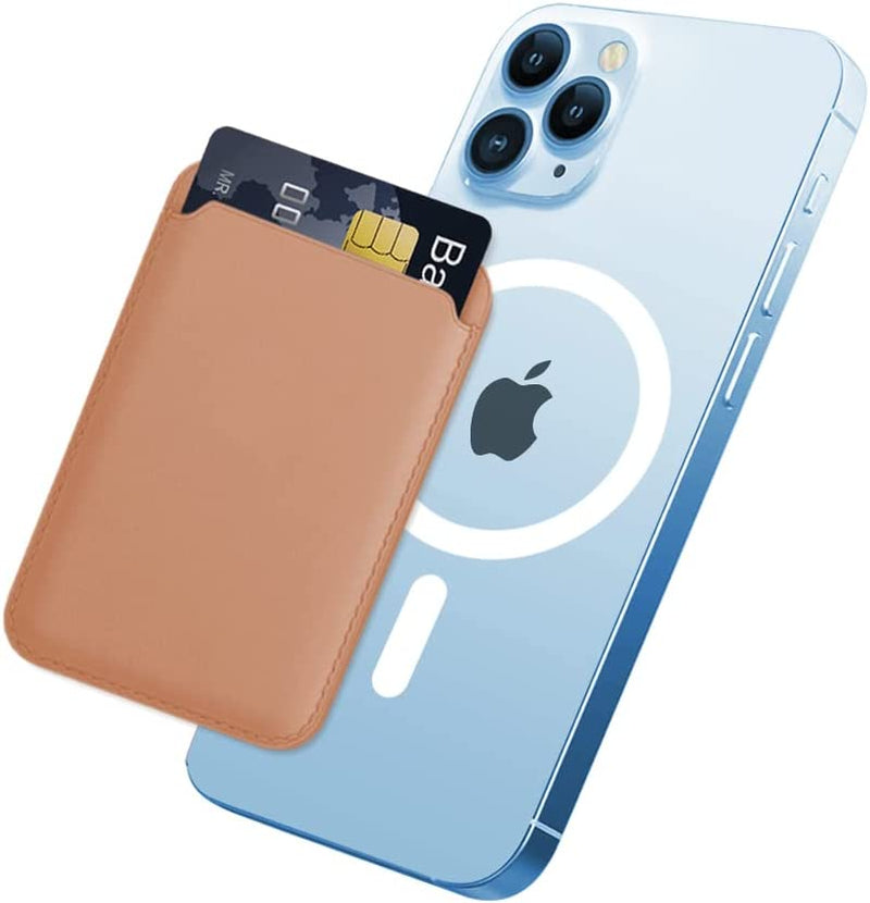 Magnetic Card Wallet Holder with Magsafe for Iphone 14 Pro Max/14 Plus/14 Pro/14, for Iphone 13 Pro Max/13 Pro/13/13 Mini, for Iphone 12/12 Pro/12 Max/12 Mini,Midnight TWZKG Rosegold