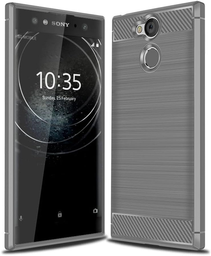 Sony Xperia XA2 Ultra Case Cover Shell,Carbon Fiber Material Case,Smooth Non-Slip Soft,Anti-Fingerprint Case,Fully Protective Case Cover for Sony Xperia XA2 Ultra Manyip B Sony Xperia Xa2 Ultra
